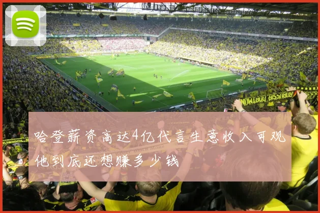 哈登薪资高达4亿代言生意收入可观他到底还想赚多少钱