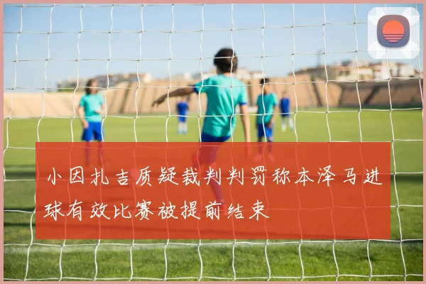 小因扎吉质疑裁判判罚称本泽马进球有效比赛被提前结束